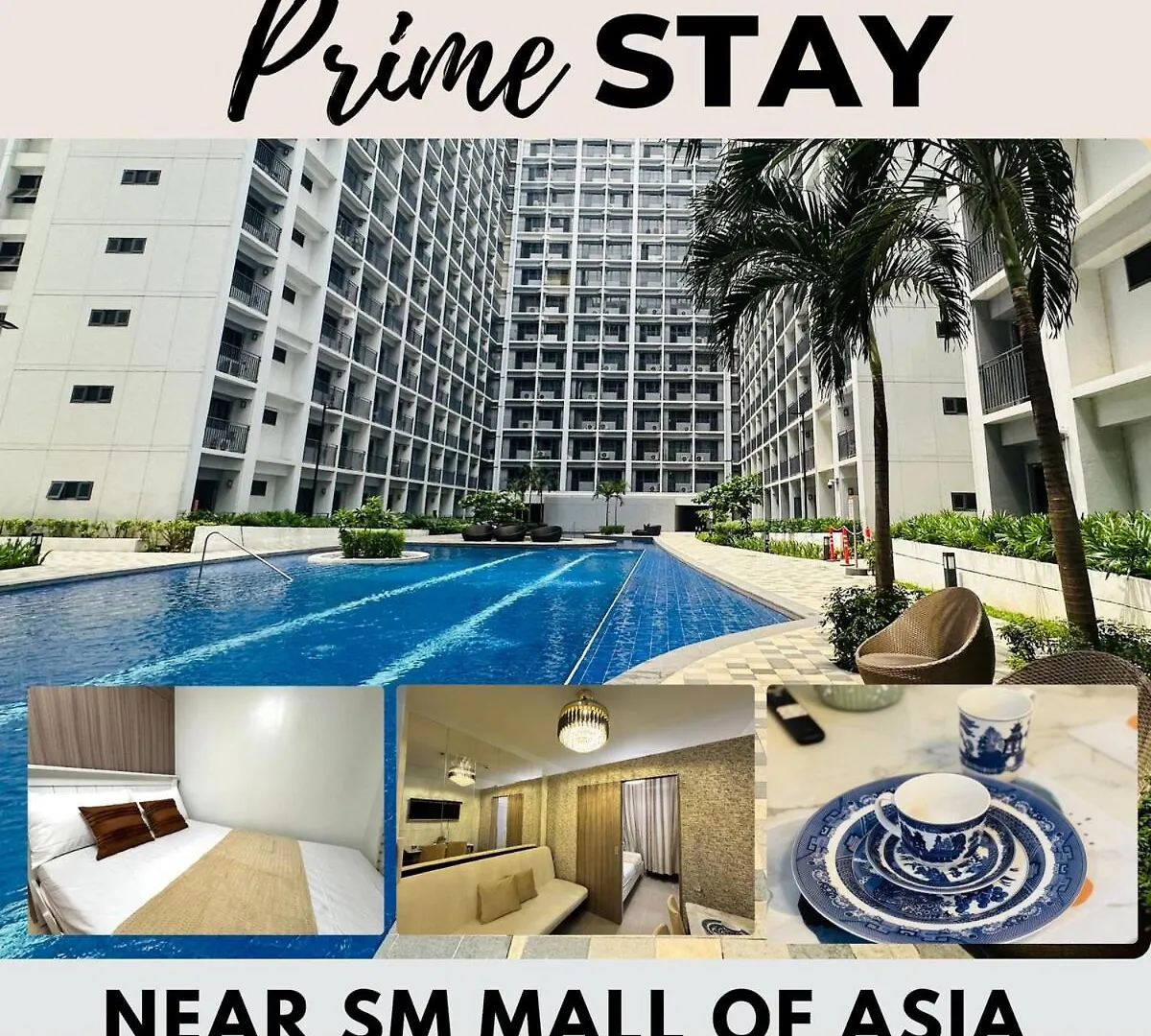 Apartment Shore 2 Residences Room 1925 Walk Away From Sm Mall Of Asia, Ikea, Smx And Close To Manila Ocean Park & Picc